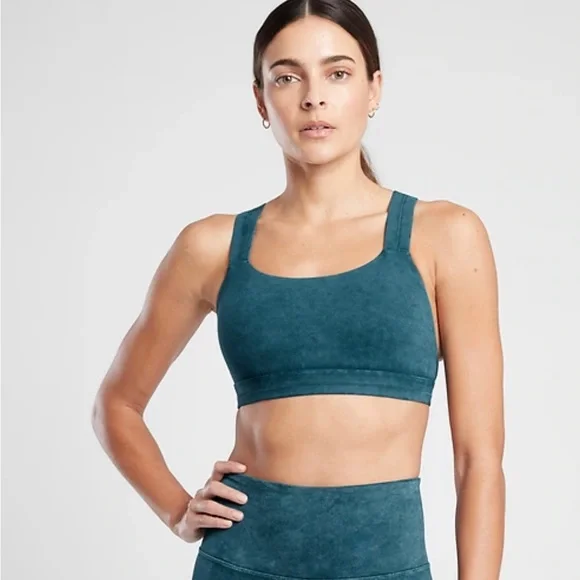 Athleta Shakti Garment Wash Bra Size Small - Picture 1 of 6
